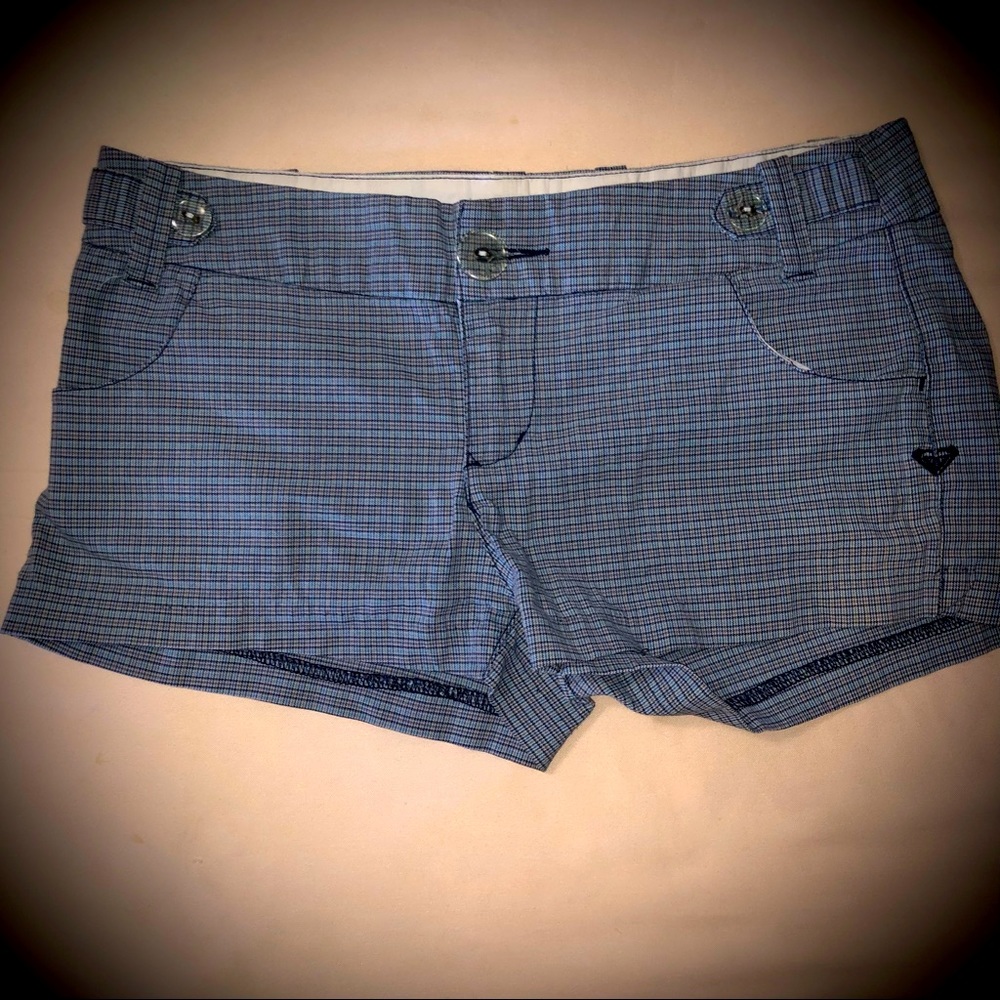 Shorts 3 FOR $20! Roxy Shorts Size 7, Blue Plaid